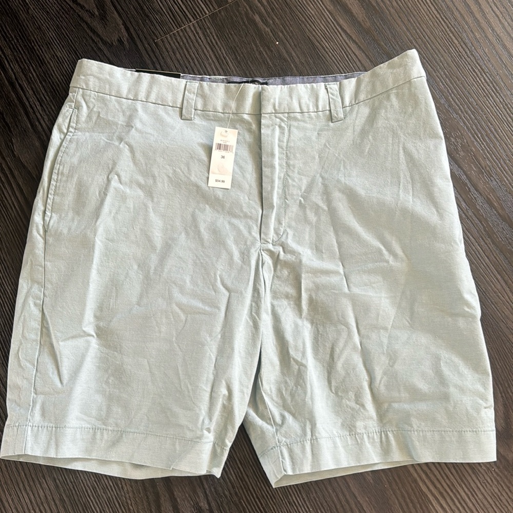 NWT🍍BANANA REPUBLIC AIDEN CLUB SHORTS -slim fit-91/4 inseam-pockets-sz 36🍍RK